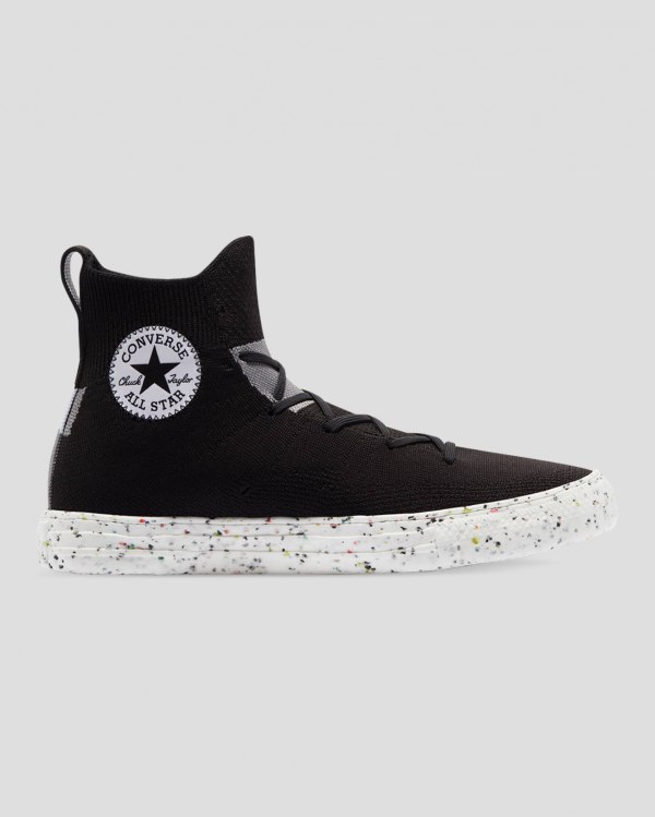 Converse Chuck Taylor All Star Crater Renew Knit Sort Sko Danmark - Converse Høje Sneakers Dame - 51